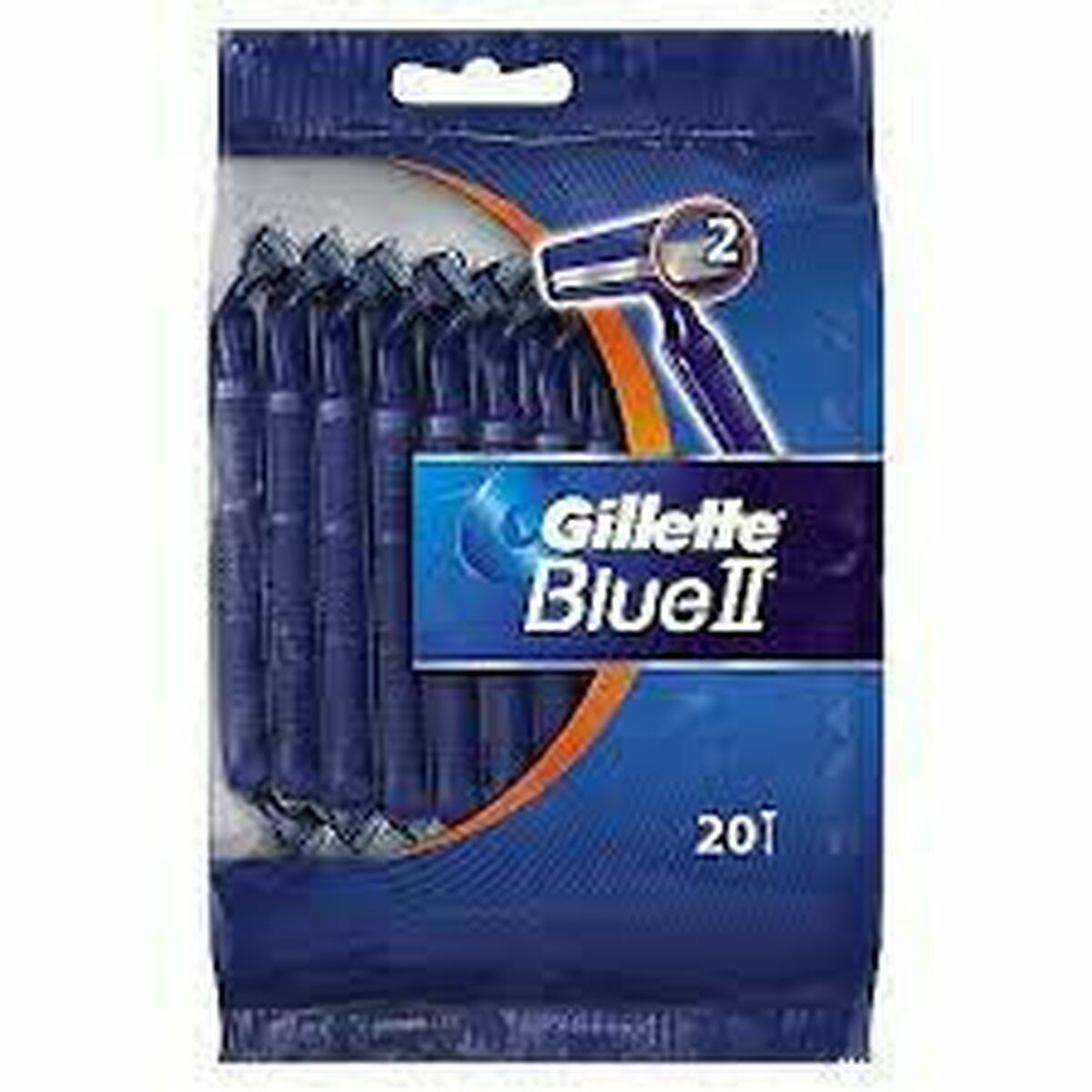 GILLETTE BLUE II cuchilla afeitar desechables 20 u