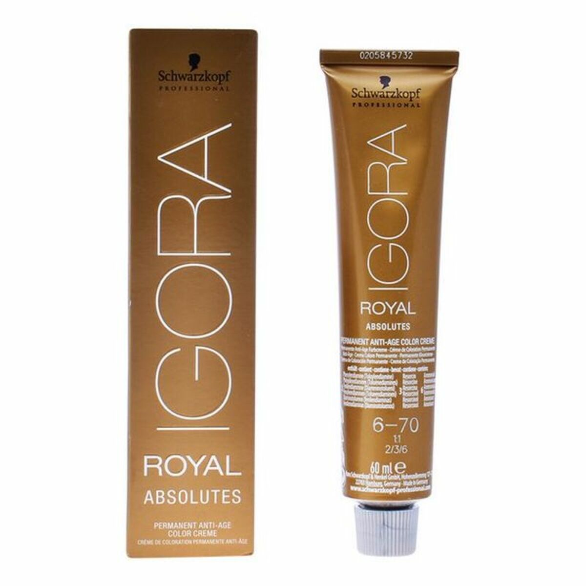 Schwarzkopf IGORA ROYAL ABSOLUTES #6-70 60 ml