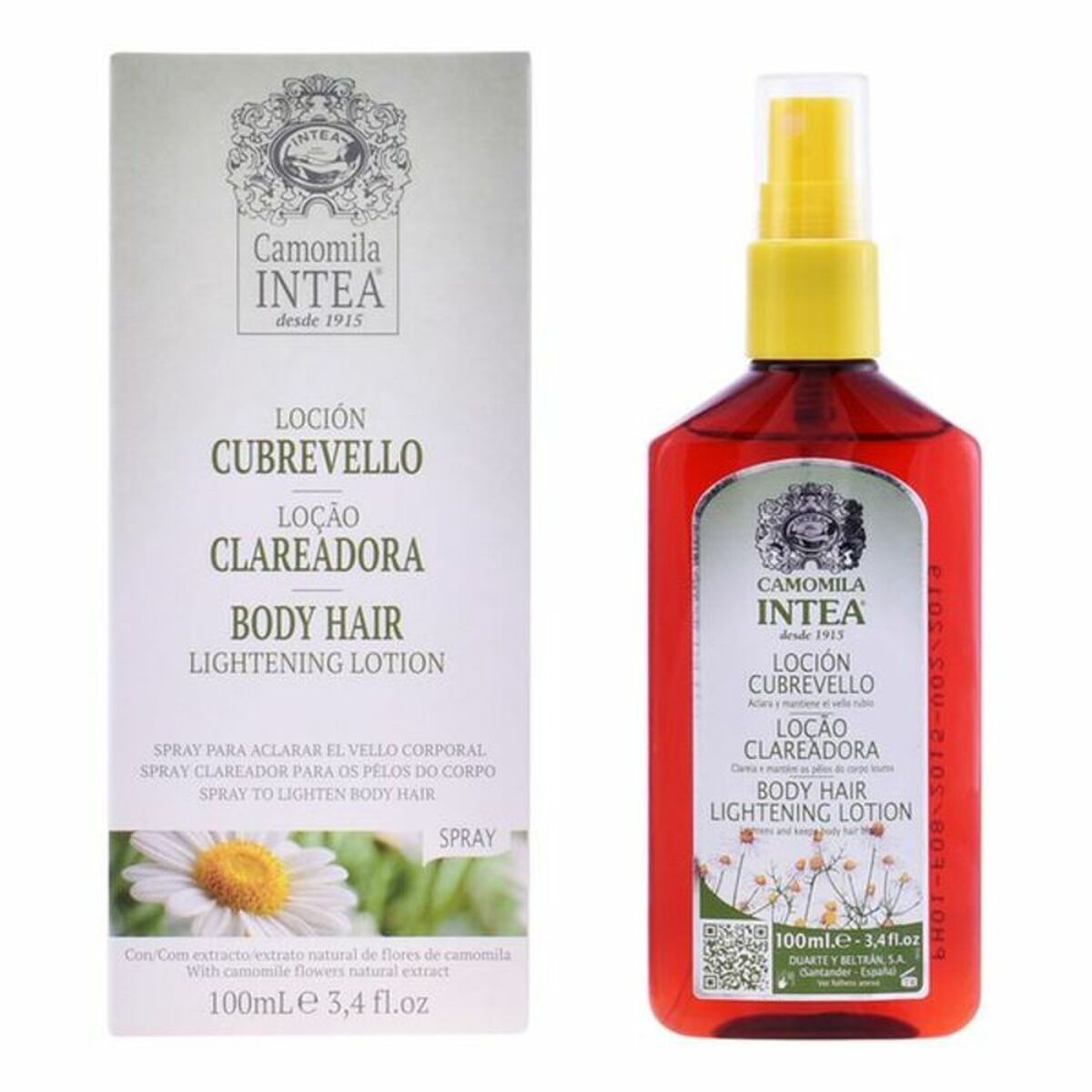 Camomila Intea CAMOMILA loción cubrevello 100 ml
