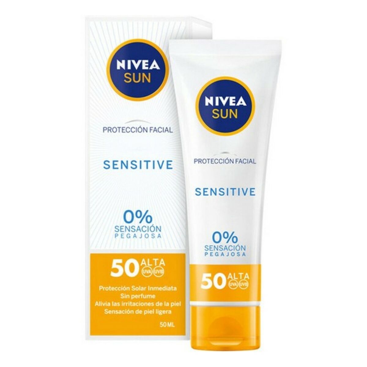 Nivea SUN FACIAL sensitive SPF50 50 ml