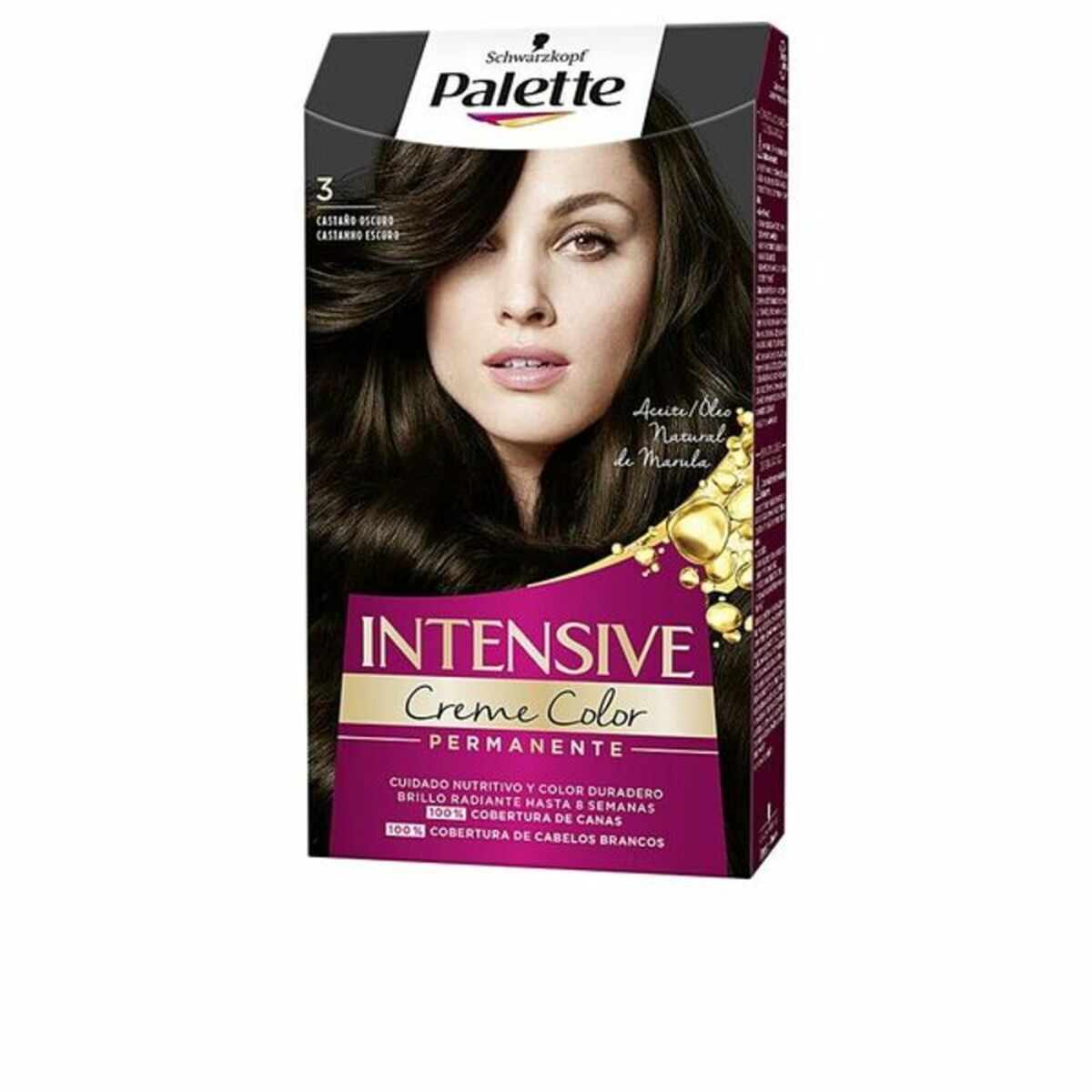 PALETTE INTENSIVE tinte #3-castaño oscuro 1 u