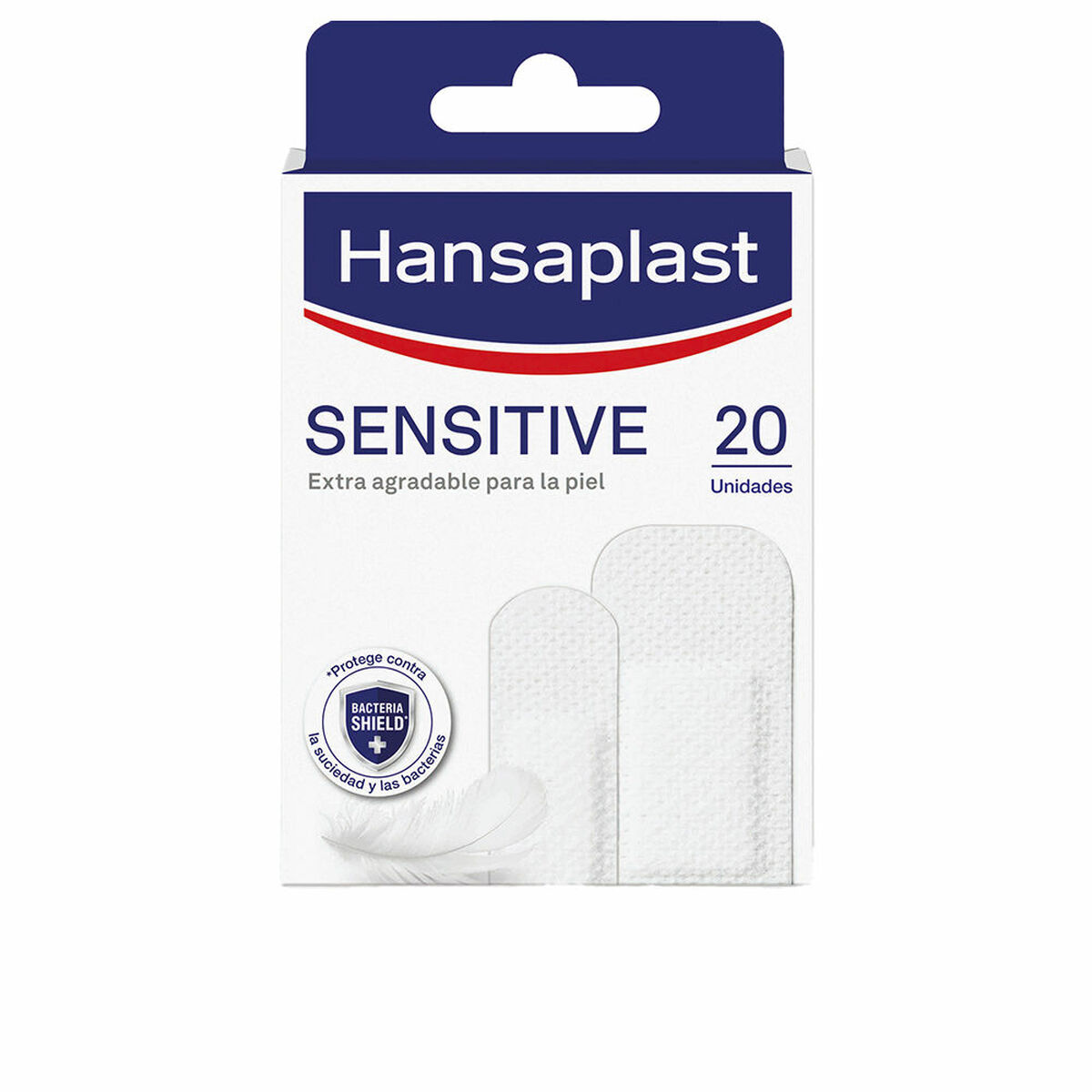 Hansaplast HP SENSITIVE apósitos 2 tamaños 20 u