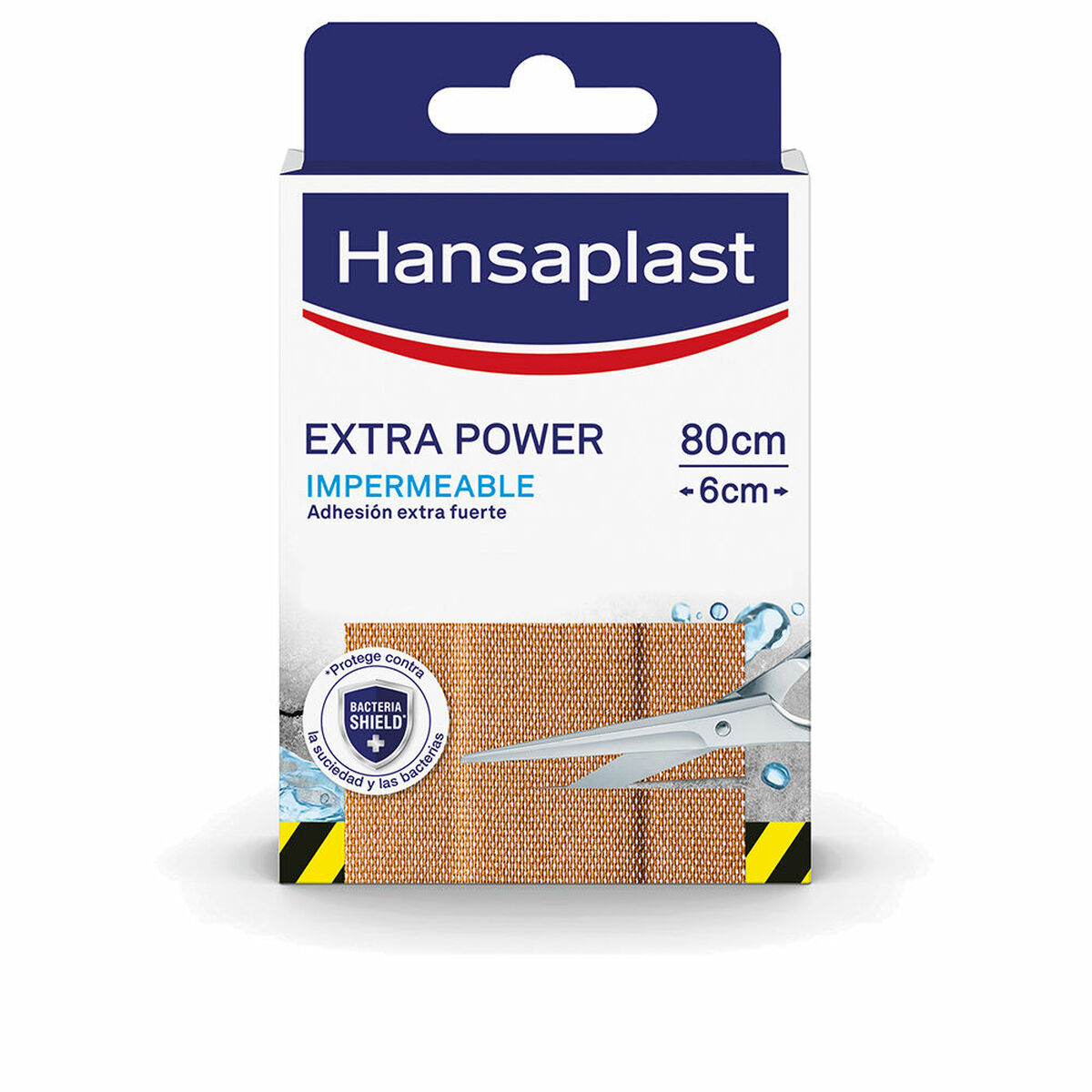 Hansaplast HP EXTRA POWER apósitos tira 0,8 x 6 cm 1 u