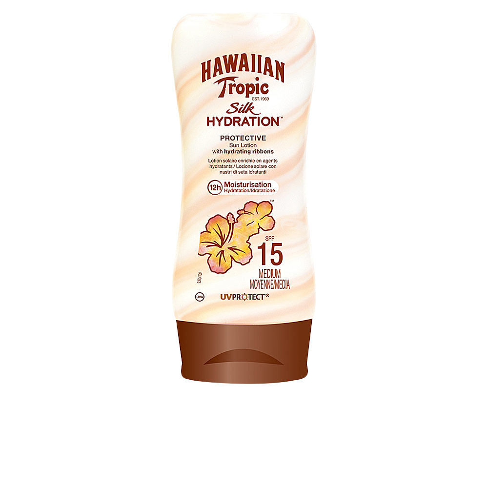 Hawaiian Tropic SILK HYDRATION loción solar protectora SPF15 180 ml