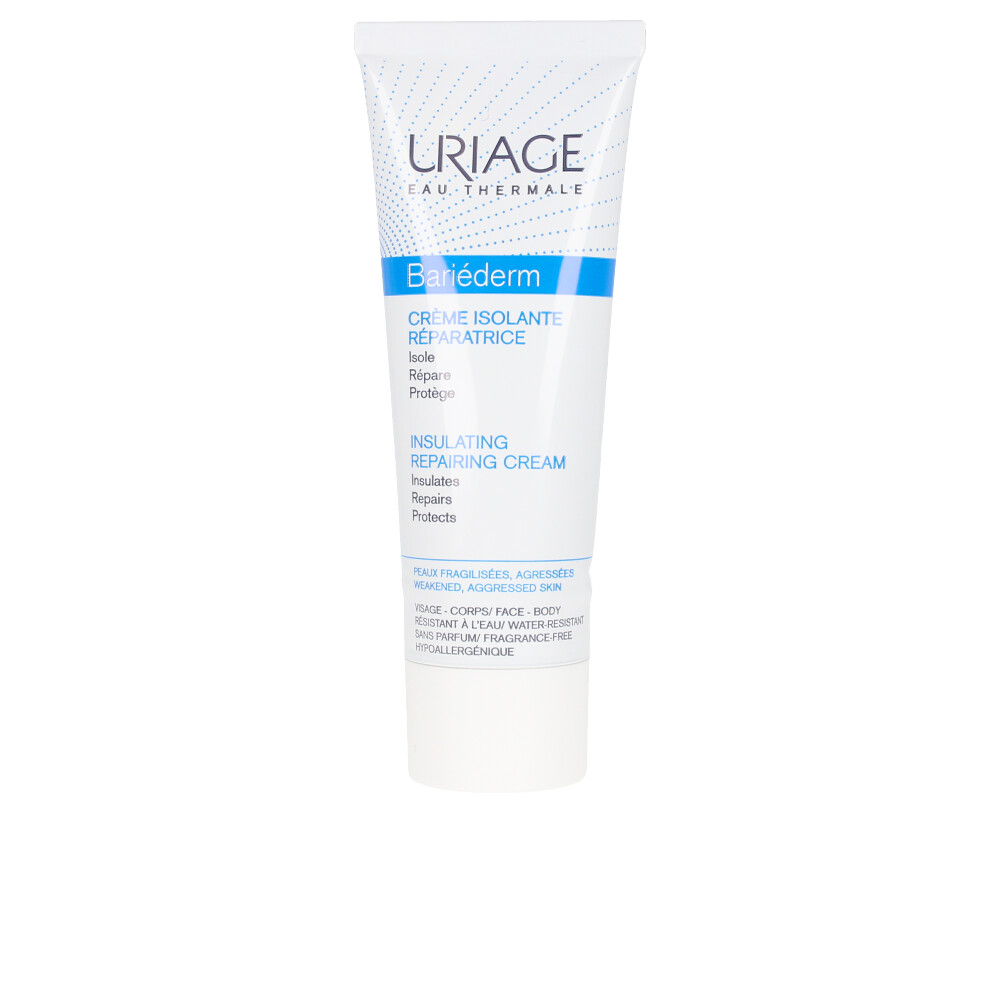 Uriage BARIEDERM Crema aislante y reparadora, solución antirozaduras piel irritada 75 ml