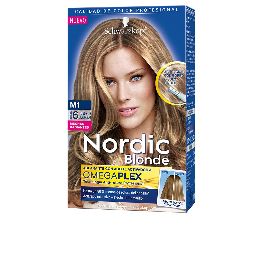 Schwarzkopf Mass Market NORDIC BLONDE M1 mechas radiantes 1 u