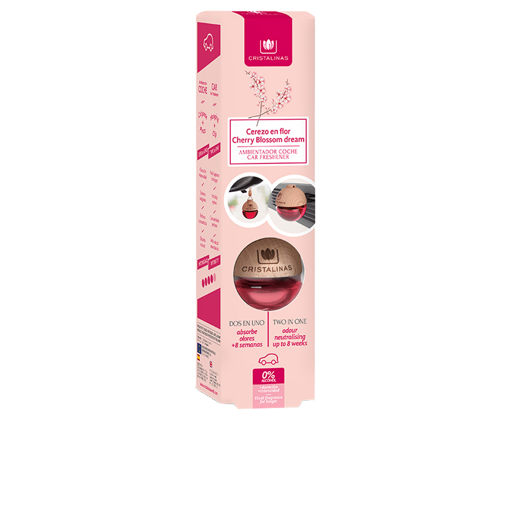 Cristalinas COCHE ambientador 0% #cerezo 6 ml
