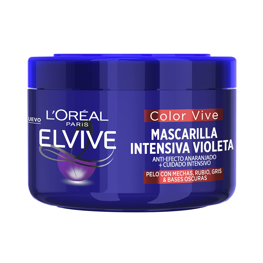 L'Oréal Paris ELVIVE COLOR-VIVE VIOLETA mascarilla intensiva 250 ml