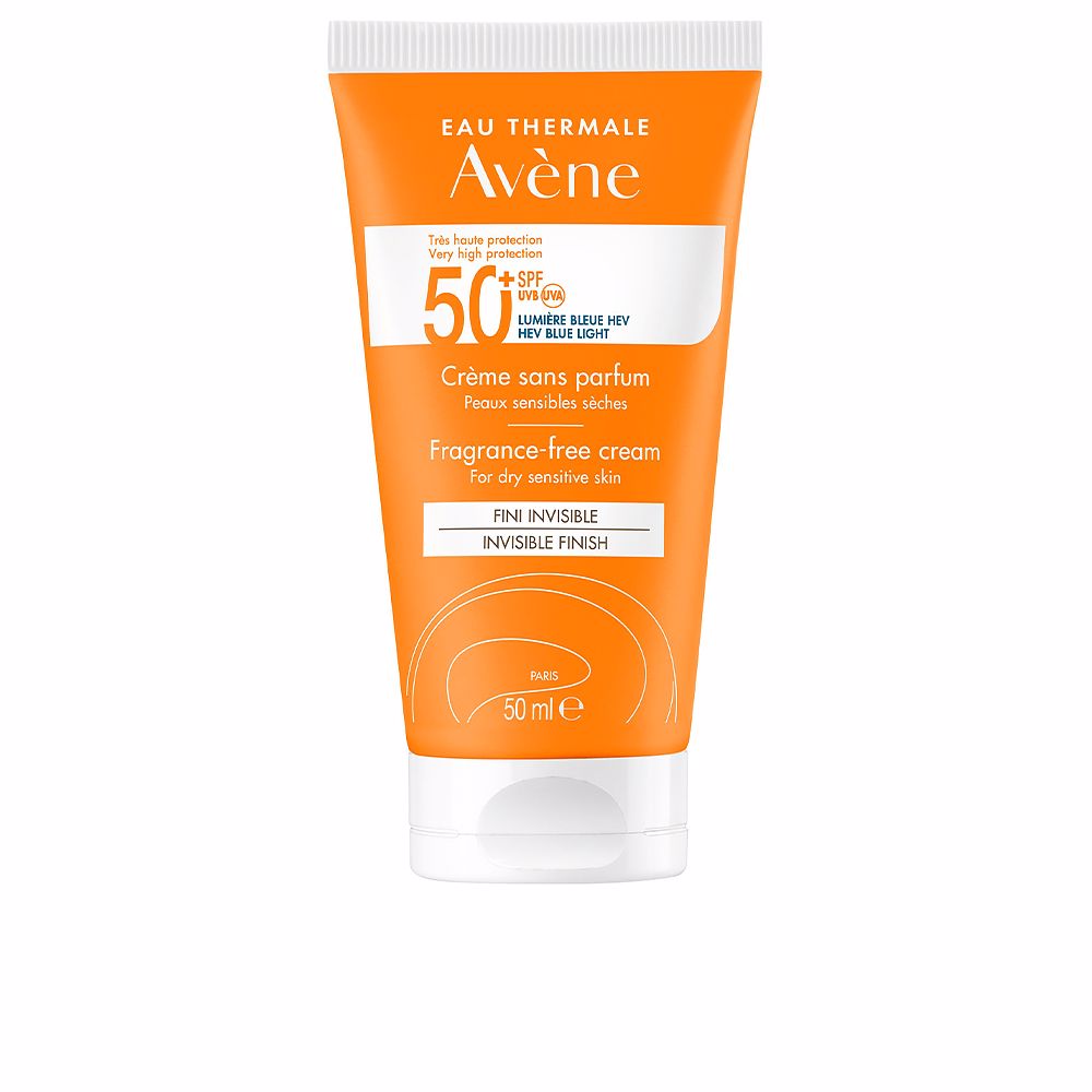 Avène SOLAIRE HAUTE PROTECTION crema sin perfume SPF50+ 50 ml