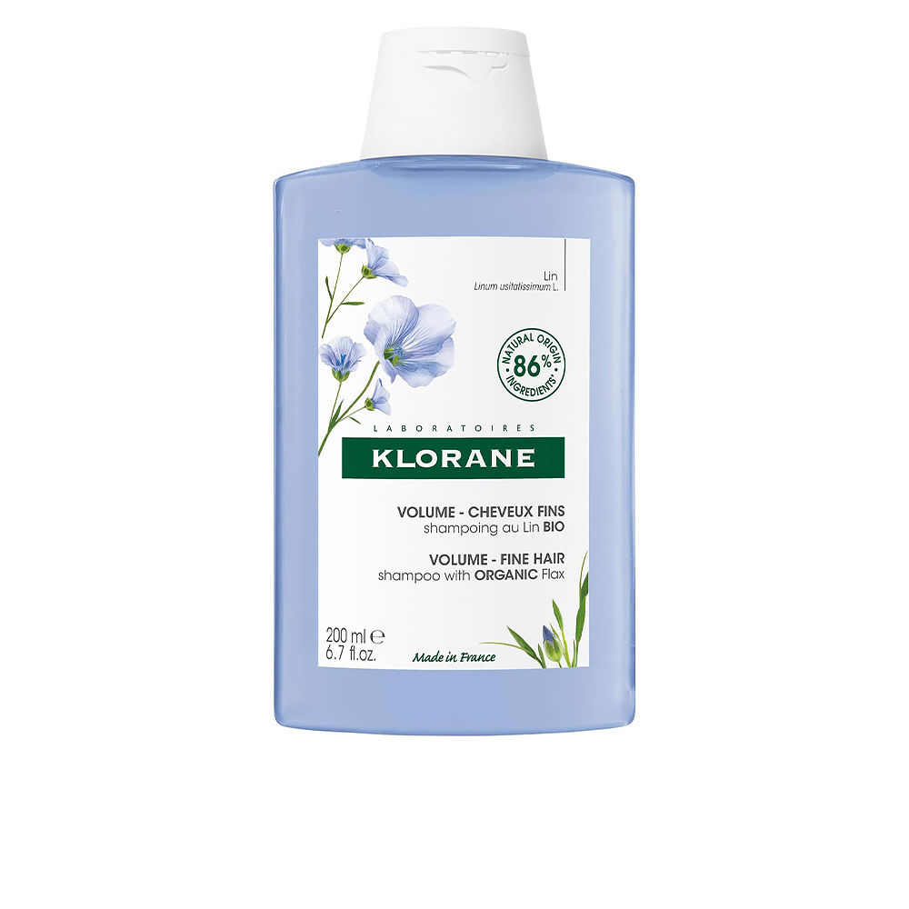 Klorane VOLUMEN champú al lino bio 200 ml