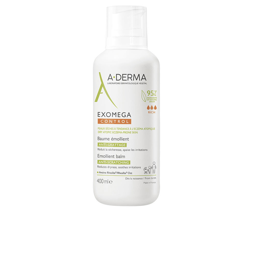 A-derma EXOMEGA CONTROL bálsamo emoliente piel atópica 400 ml