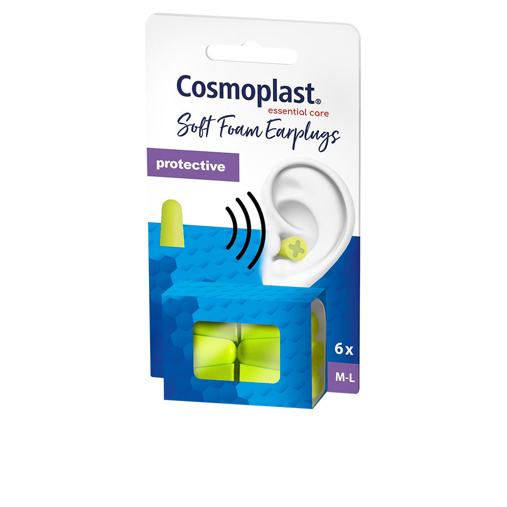 Cosmoplast TAPONES oídos espuma 6 u