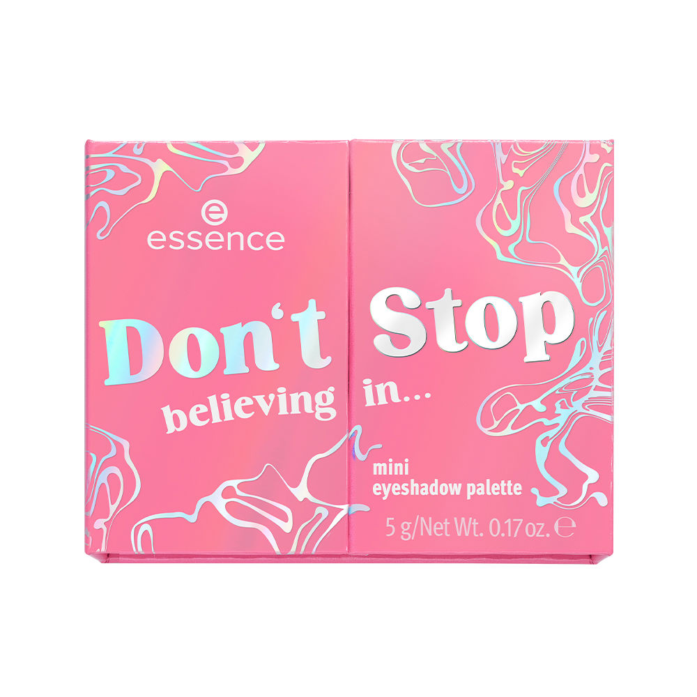 Essence DONT STOP believing in… minipaleta de sombras de ojos #multi-color