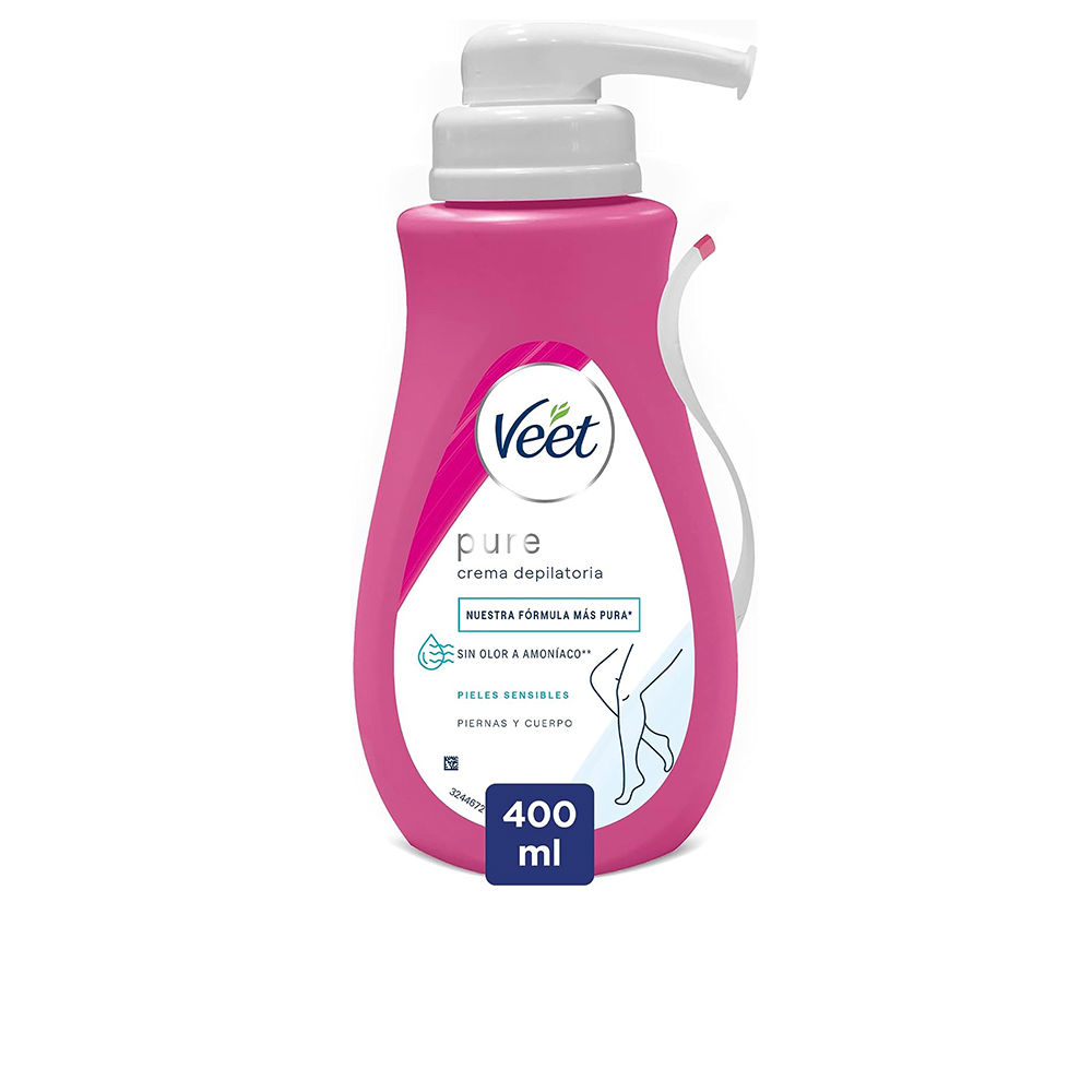 Veet PURE DUCHA crema depilatoria piel sensible 400 ml