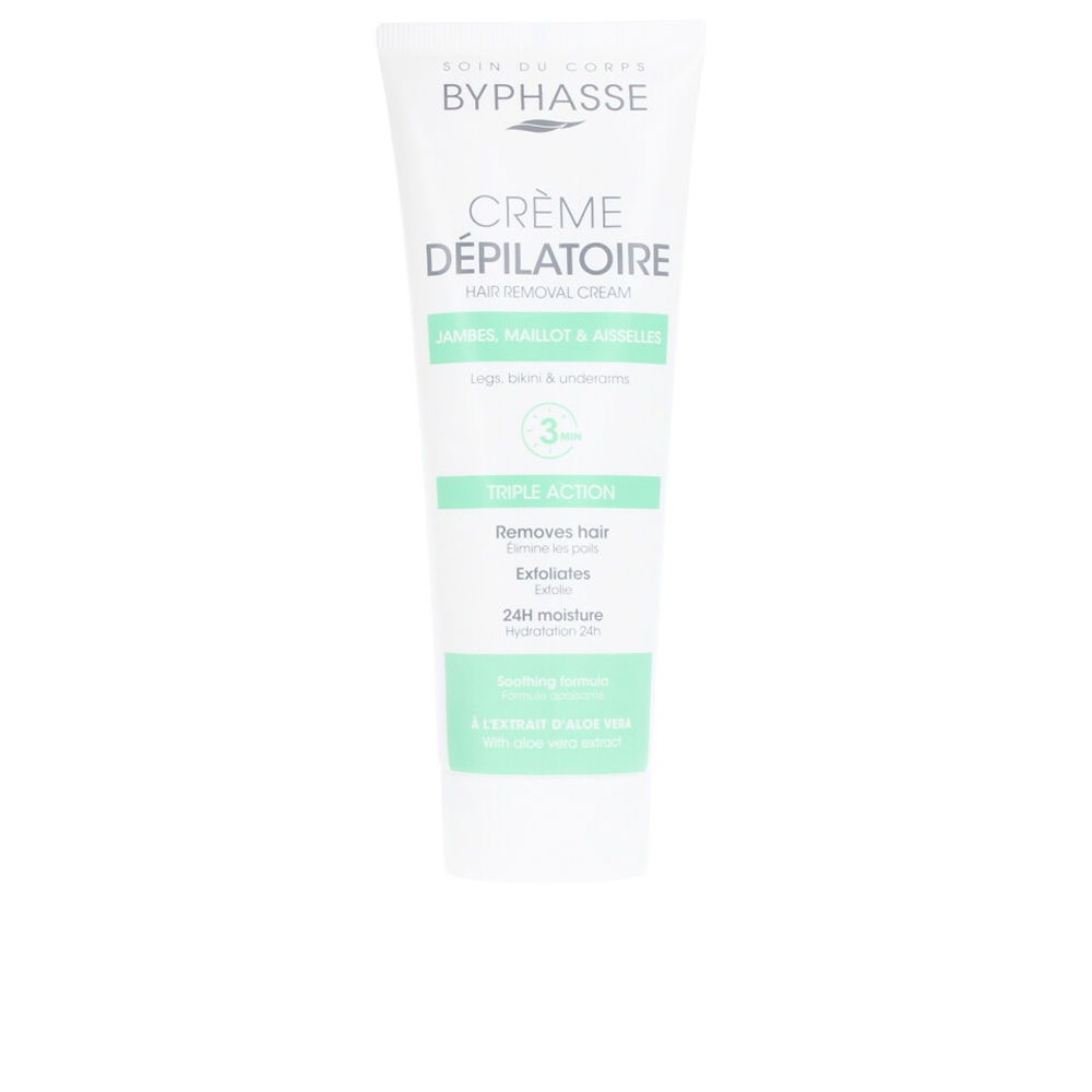 Byphasse CREMA DEPILATORIA extracto de aloe vera 125 ml