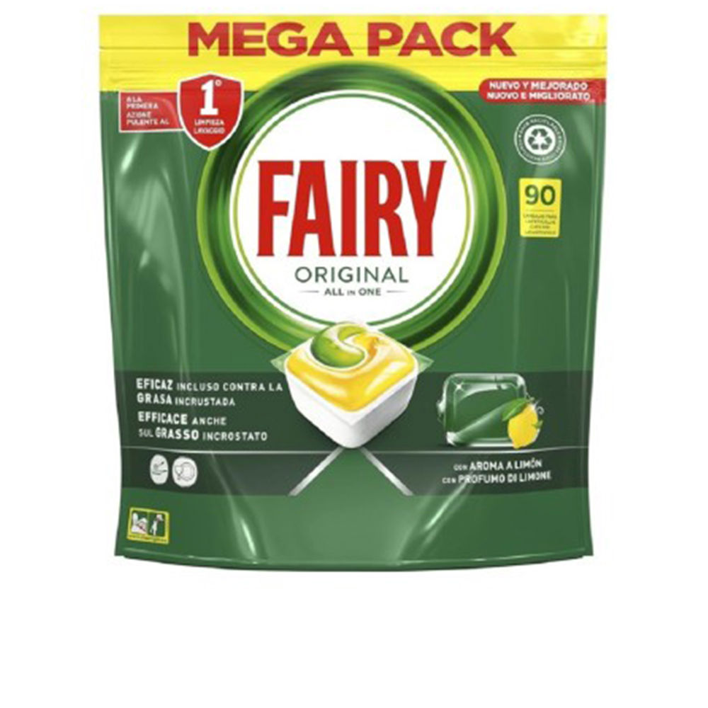 FAIRY TODO EN 1 ORIGINAL lavavajillas cápsulas 90 u