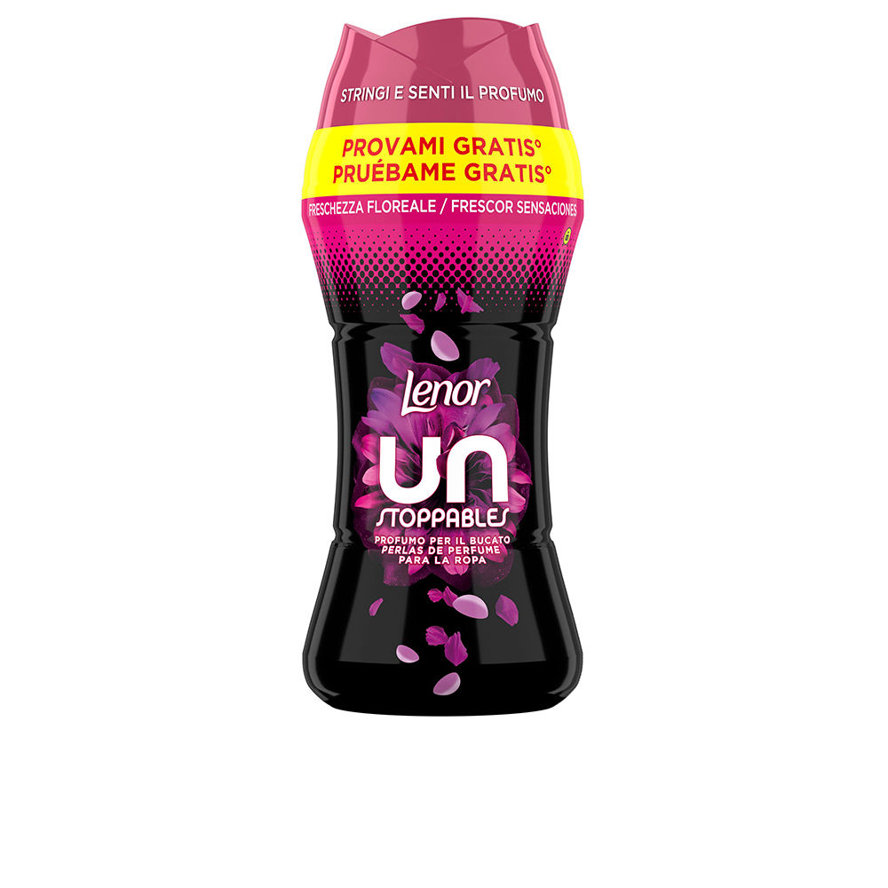 Lenor UNSTOPPABLES suavizante ropa perlas perfume #sensaciones 195 gr