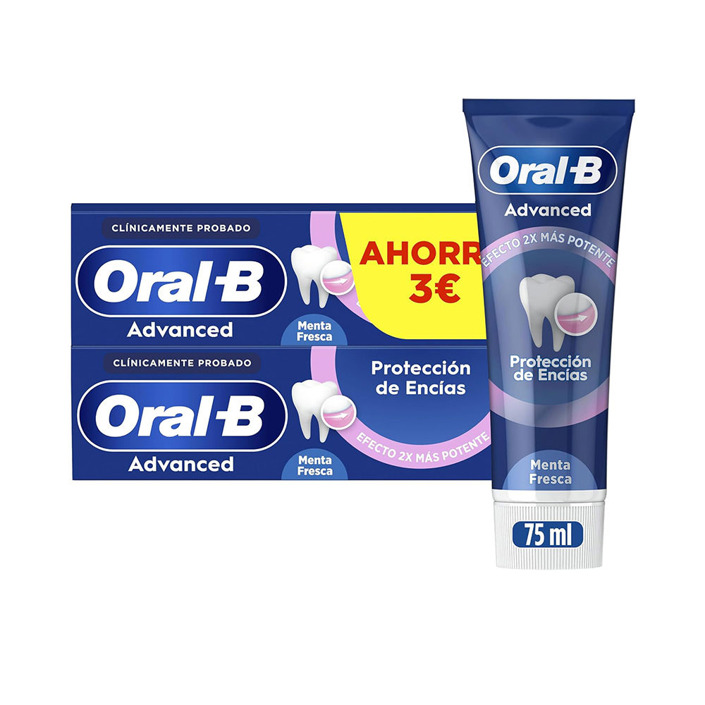 Oral-b PROTECCION ENCIAS pasta dentífrica 2 x 75 ml