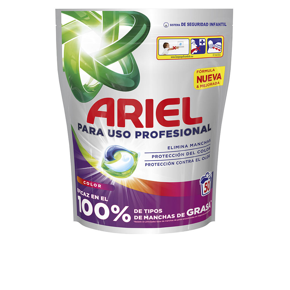 Ariel PODS PROFESIONAL COLOR detergente 50 cápsulas