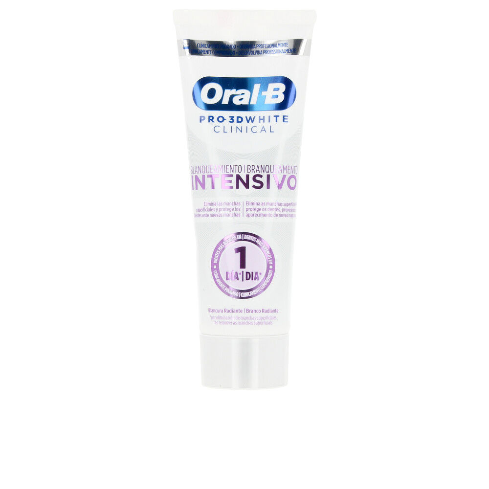 Oral-b PRO-3DWHITE CLINICAL BLANQUEAMIENTO INTENSIVO pasta dentífrica 75 ml