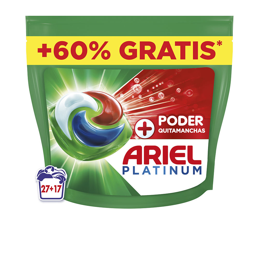 ARIEL PODS EXTRA PODER QUITAMANCHAS detergente 44 cápsulas