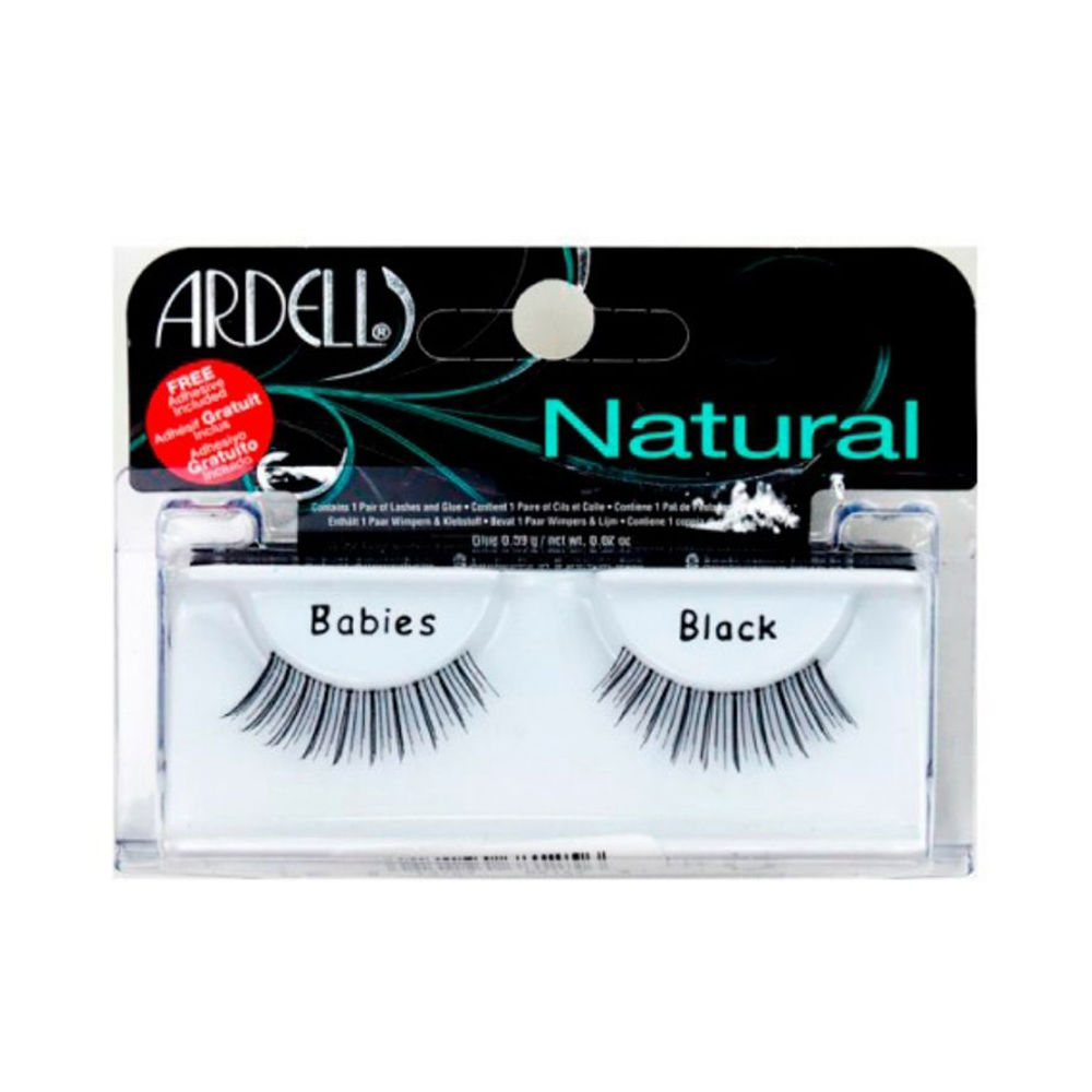 Ardell NATURAL pestañas babies #black 5 ml