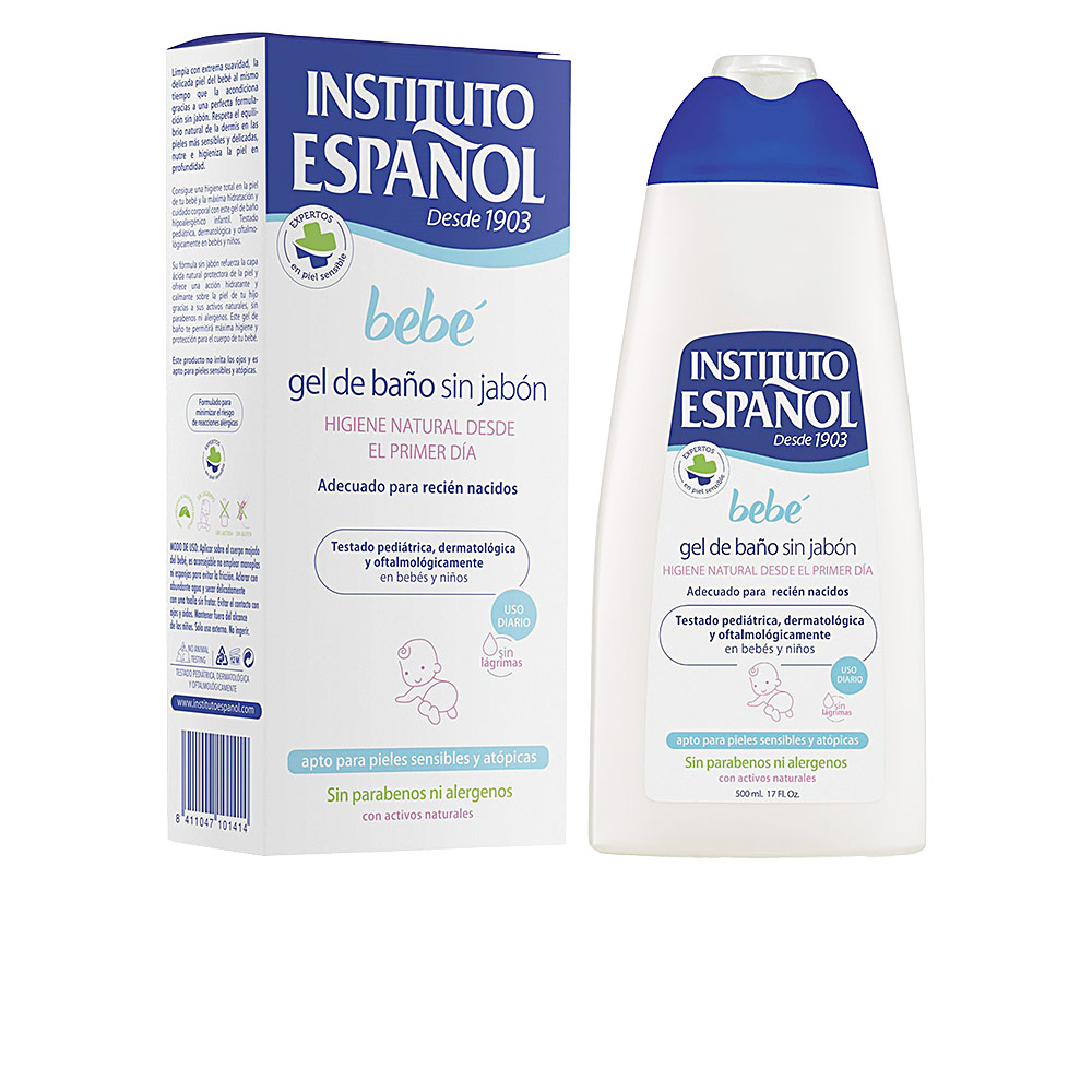 Instituto Español BEBE gel de baño sin jabón 500 ml